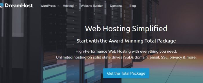 Dreamhost - Best WordPress hosting providers