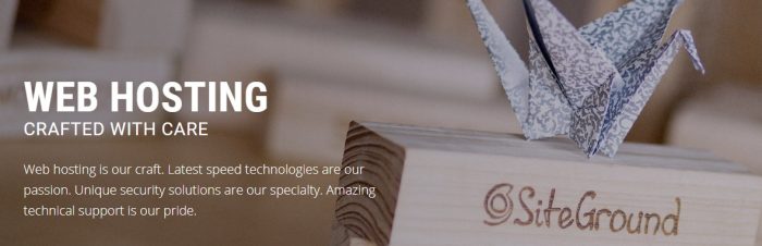 Siteground - Best WordPress hosting providers