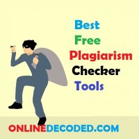 Best Free Plagiarism Checker Tools in 2019 1 Best Free Plagiarism Checker Tools