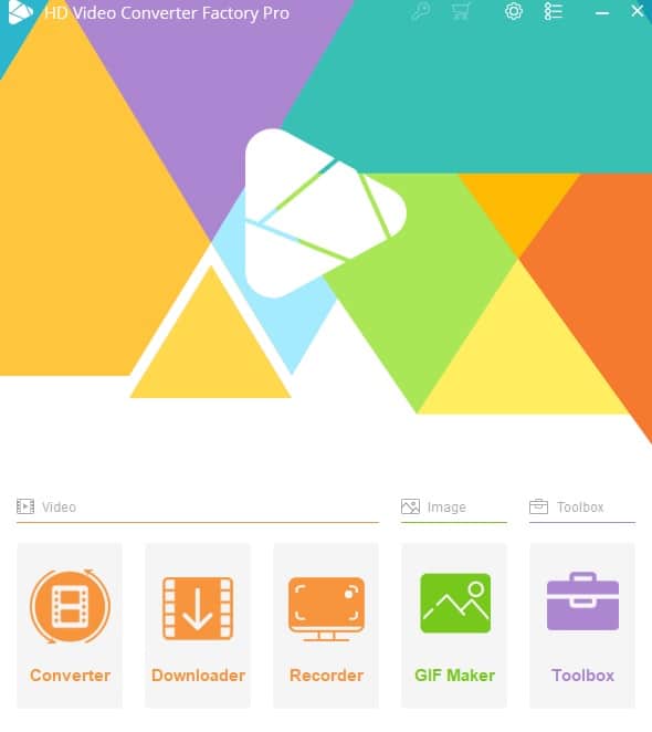 HD Video Converter Factory Pro Interface