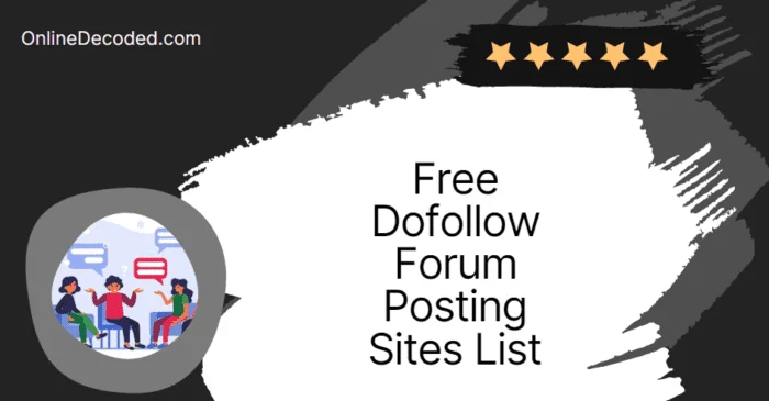 Dofollow-Free-Forum-Posting-Sites-List