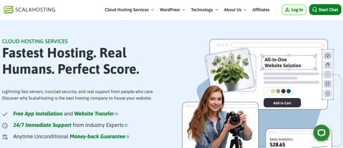 Best Bluehost alternatives - Scalahosting