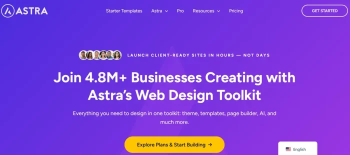 Fastest WordPress Themes - Astra