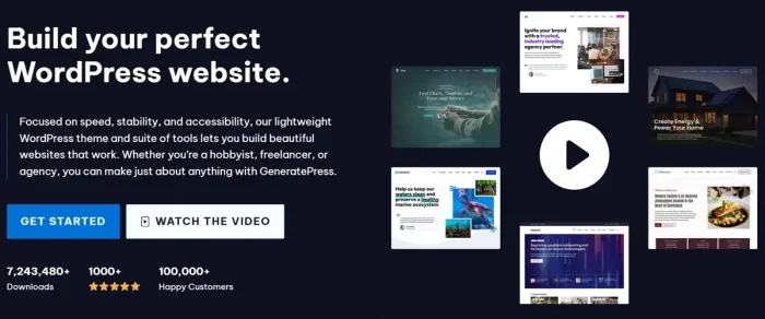 Fastest WordPress Themes - GeneratePress